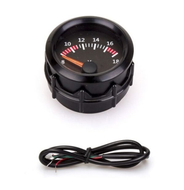 Manómetro Ponteiro 52mm - Voltímetro Bateria