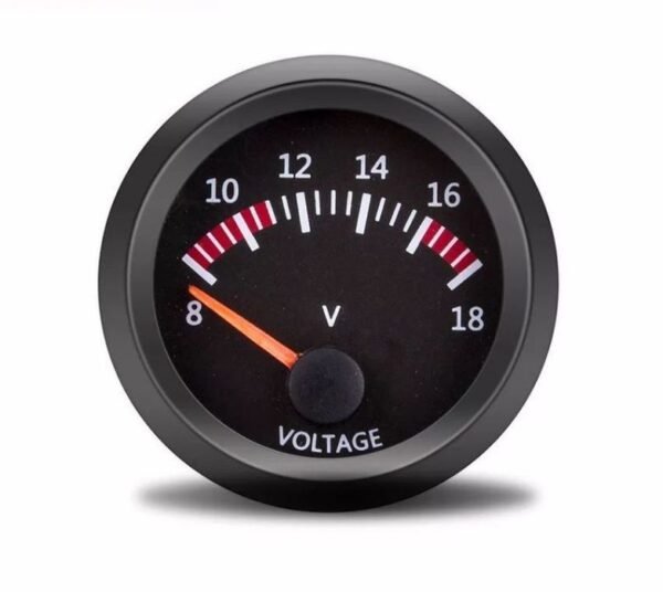 Manómetro Ponteiro 52mm - Voltímetro Bateria - Image 2