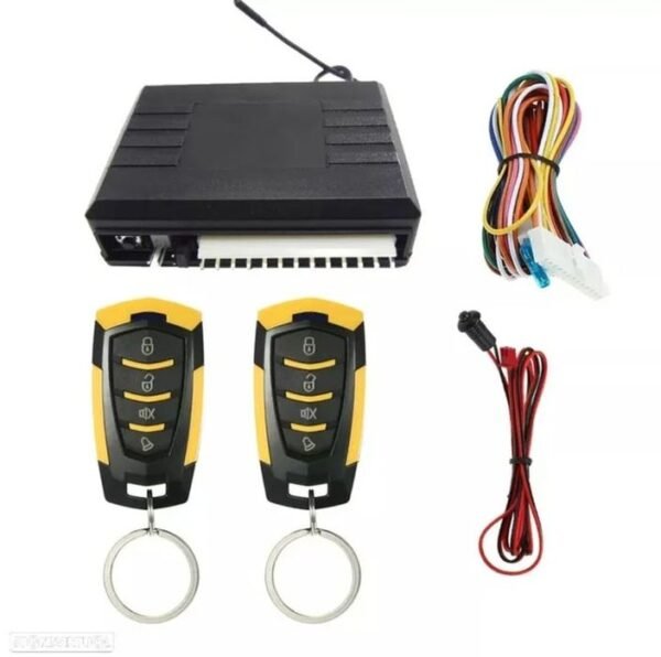 Módulo fecho central universal multimarcas - Comando 4 botões amarelo - Image 3