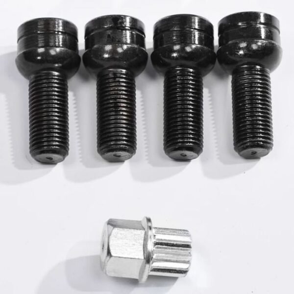Conjunto de 4 Pernos de segurança c/ chave - M14x1,5mm - Image 6