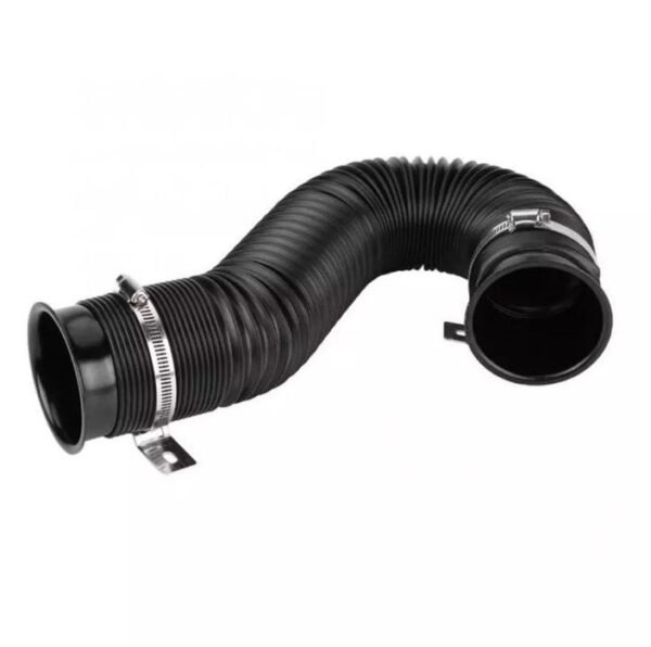 Puxada de ar admissão universal multimarcas 76mm - Tubo + Bocais Preto