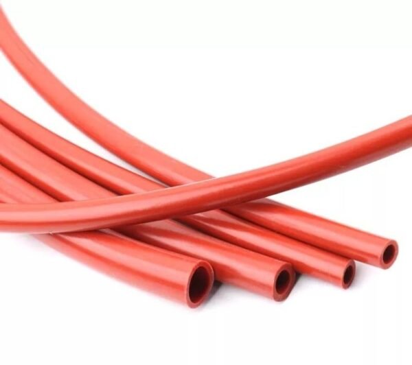 Tubo de Vácuo Silicone - 6mm Vermelho