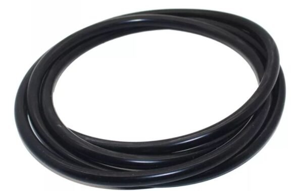 Tubo de Vácuo Silicone - 12mm Preto