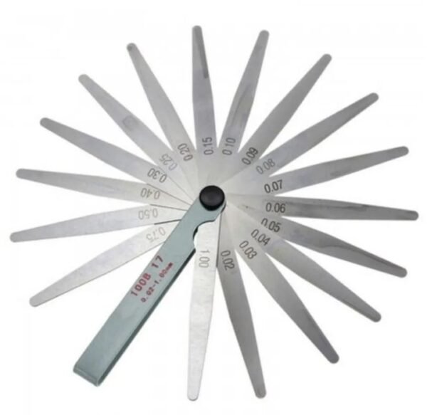 Apalpa folgas métrico 17 lâminas - 0.02 a 1mm