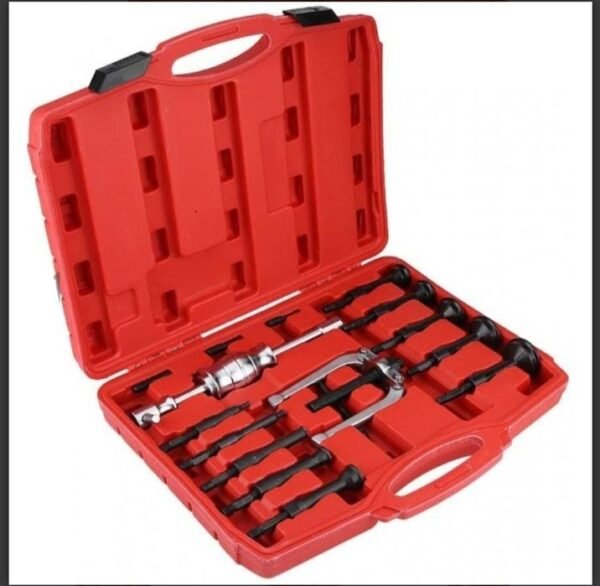 Kit saca extrator rolamentos universal 8 a 58mm - 16 peças