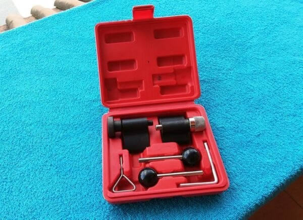 Kit trancas distribuição motores VAG 1.2 1.4 1.6 1.9 2.0 TDI PD - 6 peças + caixa