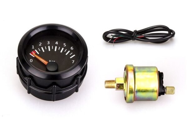 Manómetro Ponteiro 52mm - Pressão óleo