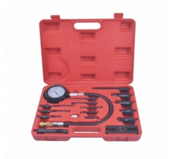 Kit Teste Compressão Cilindros Universal Multimarcas Diesel - 18 peças