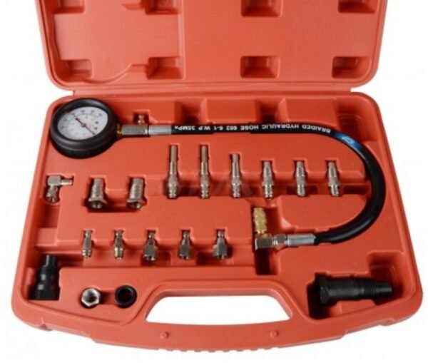 Kit Teste Compressão Cilindros Universal Multimarcas Diesel - 19 peças - Image 2