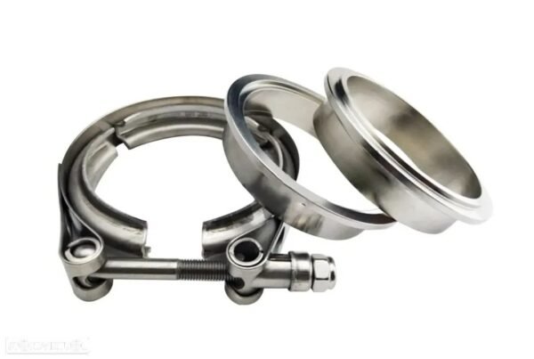 89mm - Braçadeira V Band Inox - Escapes