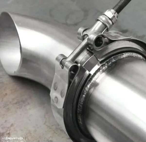 89mm - Braçadeira V Band Inox - Escapes - Image 4