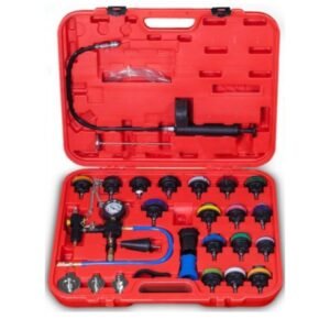 Kit Diagnóstico Teste Fugas Pressão Radiador Universal Multimarcas - 26 peças
