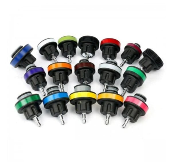 Kit Diagnóstico Teste Fugas Pressão Radiador Universal Multimarcas - 26 peças - Image 2