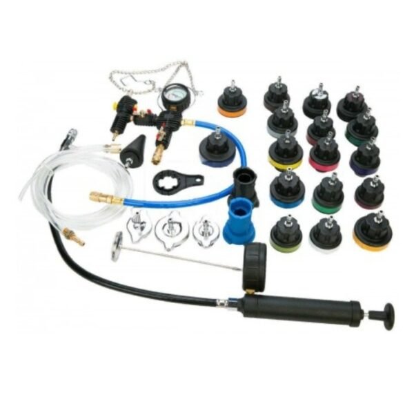 Kit Diagnóstico Teste Fugas Pressão Radiador Universal Multimarcas - 26 peças - Image 3