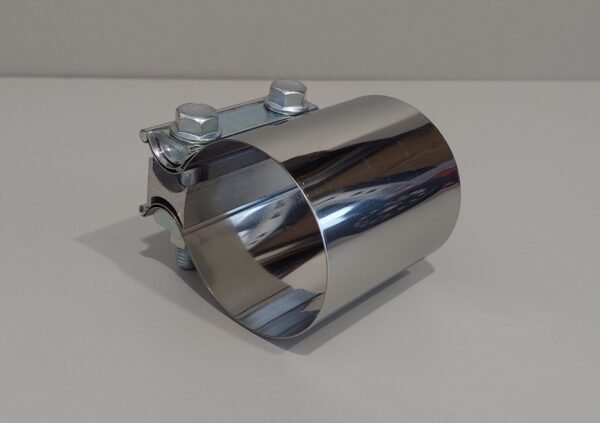 76mm - Braçadeira Inox União Tubo Escapes Universal