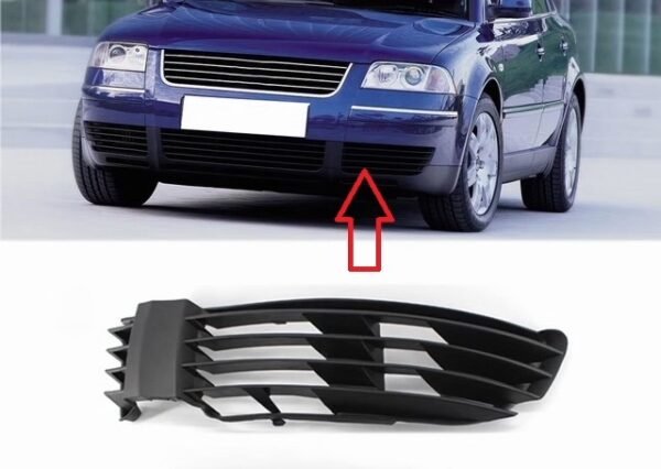 Grelha Esquerda Para-choques - Volkswagen Passat 3BG B5.5 - Image 2