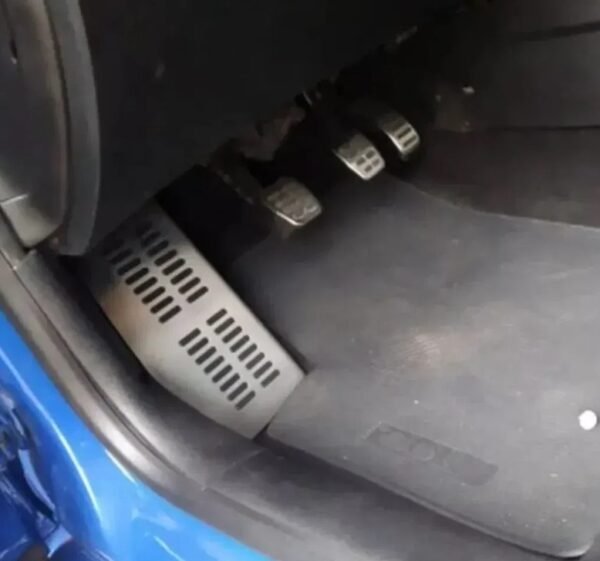 Capa Pousa Pés Pedais Alumínio Volkswagen Seat Audi VAG - Image 2