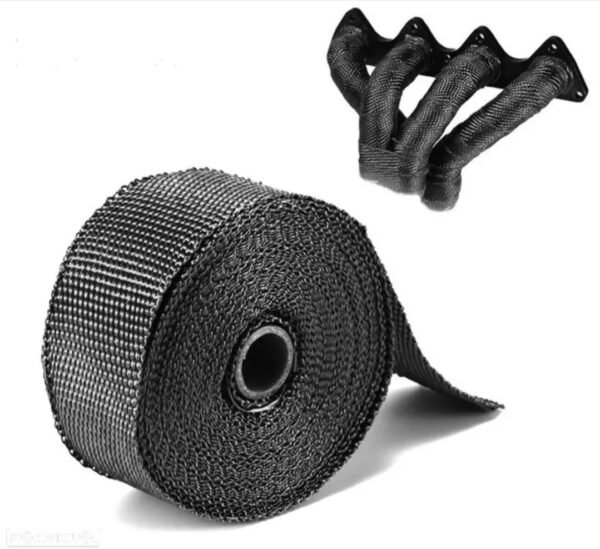 Fita térmica escapes universal - 5M x 5cm Preto