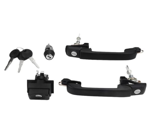 Conjunto Puxadores + Canhão Fechadura + Ignição Volkswagen Golf 3 Vento - Image 2