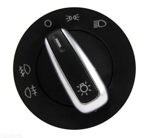 Comutador Luzes Manual Volkswagen Golf 5 6 Passat B6 - Cinzento - Image 3