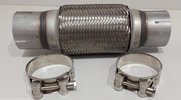 57mm - Flexível Inox Reforçado Escapes + 2 Braçadeiras - Image 5
