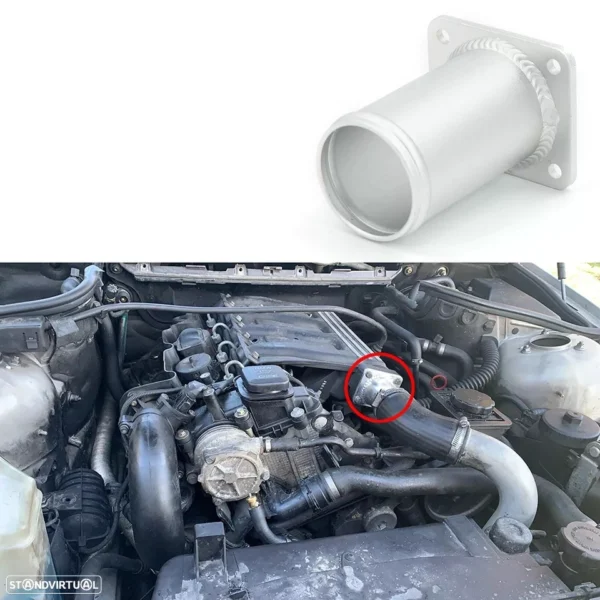 Supressor EGR BMW Motores M47 M57 - 1 Flange E36 E46 - Image 2
