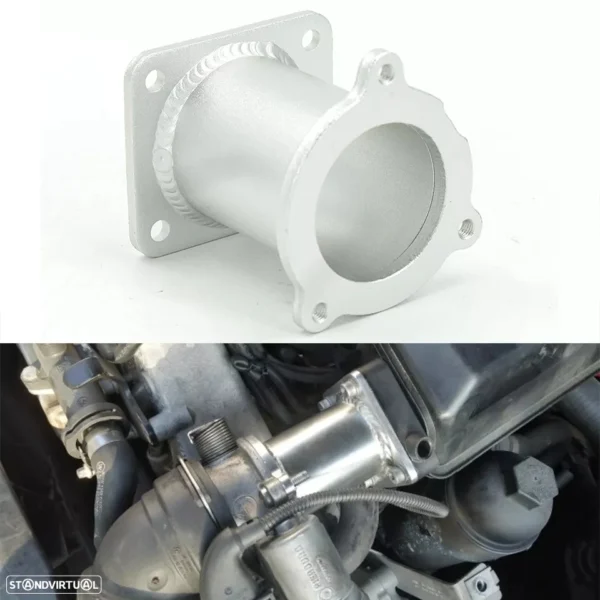 Supressor EGR BMW Motores M57 - 2 Flanges - Image 3