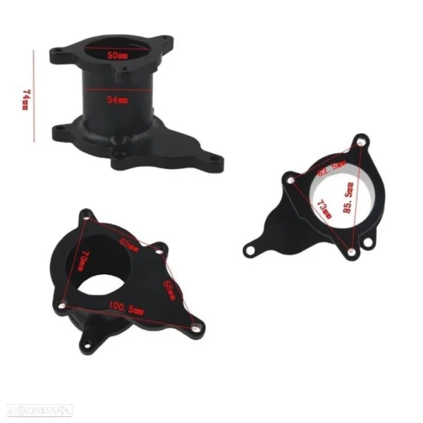 Supressor EGR Audi A4 A6 Motores 2.0 TDI BVA BVF BVG BLB - Preto - Image 4