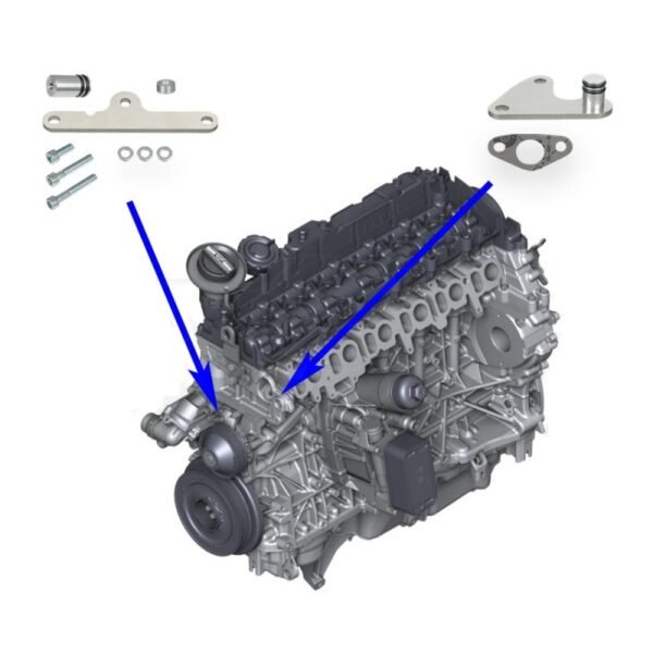Kit Anulação Supressor EGR + Permutador Gases BMW - Motores 3.0 Diesel N57 N57S - Image 2