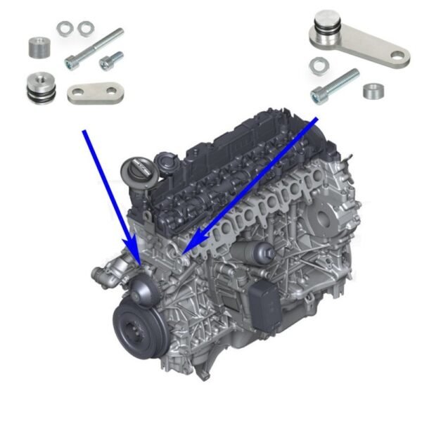 Kit Anulação Supressor EGR + Permutador Gases BMW - Motores 3.0 Diesel N57N N57Z - Image 2
