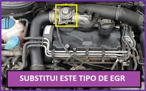 SUPRESSOR EGR VW AUDI SEAT SKODA 1.2 1.4 1.9 2.0 TDI - INOX - Image 2