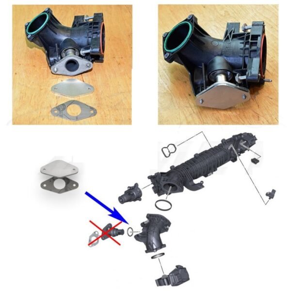 Kit Anulação Supressor EGR + Permutador Gases BMW - Motores 3.0 Diesel N57N N57Z - Image 5