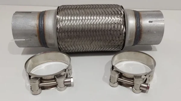 Flexíveis Inox Escape Automóvel Universal + 2 Braçadeiras - Várias Medidas - Image 3
