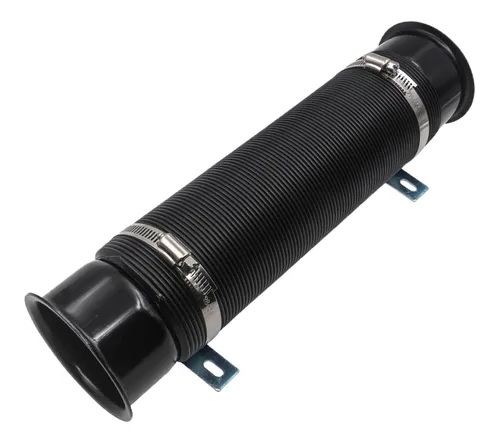 Puxada de ar Admissão Universal Multimarcas 76mm + Bocais Preto / Cinzento - Image 4