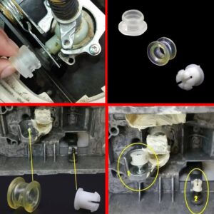 Conjunto Casquilho Reparação Cabos + Seletor Mudanças Grupo VAG - 3 peças