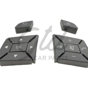 Botões Volante Cinza Escuro Mercedes-Benz Classe ML GL Classe G W166 W463 2011-2018 Versão 1