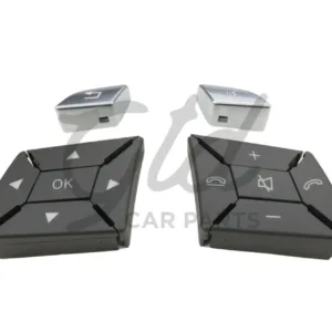 Botões Volante Cinza Escuro Mercedes-Benz Classe ML GL Classe G W166 W463 2011-2018 Versão 2