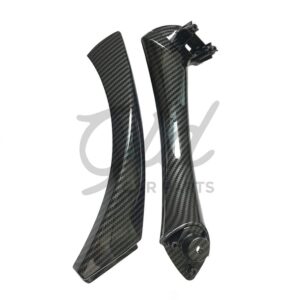 Puxador Preto Efeito Carbono Esquerdo BMW Série 3 E90 E91 2005-2012