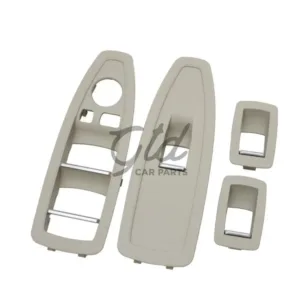 Conjunto de 4 Molduras Vidros Preto BMW Série 1/3/4 F20 F30 F36 C/ Esp. Rebatíveis