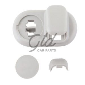 Fixador Frontal Pala de Sol Lateral Cinza MINI F55 F56 F60 2014-2022